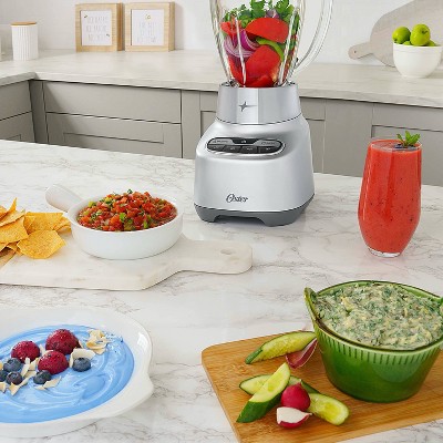 Oster 2-in-1 One Touch Blender - Stainless Steel_2