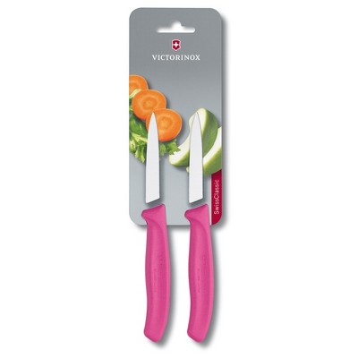 Victorinox Swiss Classic 3.2 Inch 2 Piece Paring Knife Set Straight Edge