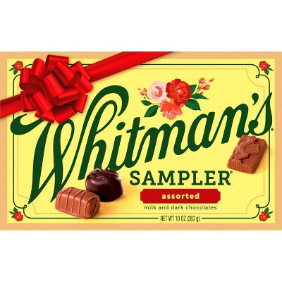 Whitman's Holiday Assorted Chocolates Sampler Box - 10oz