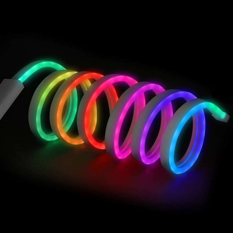 Monster Smart Neon Flex and 2m LED Light Strip with Flow and Memory Wire, 4 of 7