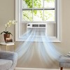 Kismile Large Room Window Air Conditioner , Remote Included ( 120-Volt , 14000-BTU ) - 3 of 4