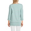 Lands' End Women's Supima Cotton Adjustable 3/4 Sleeve Boatneck Tunic - 2 of 4