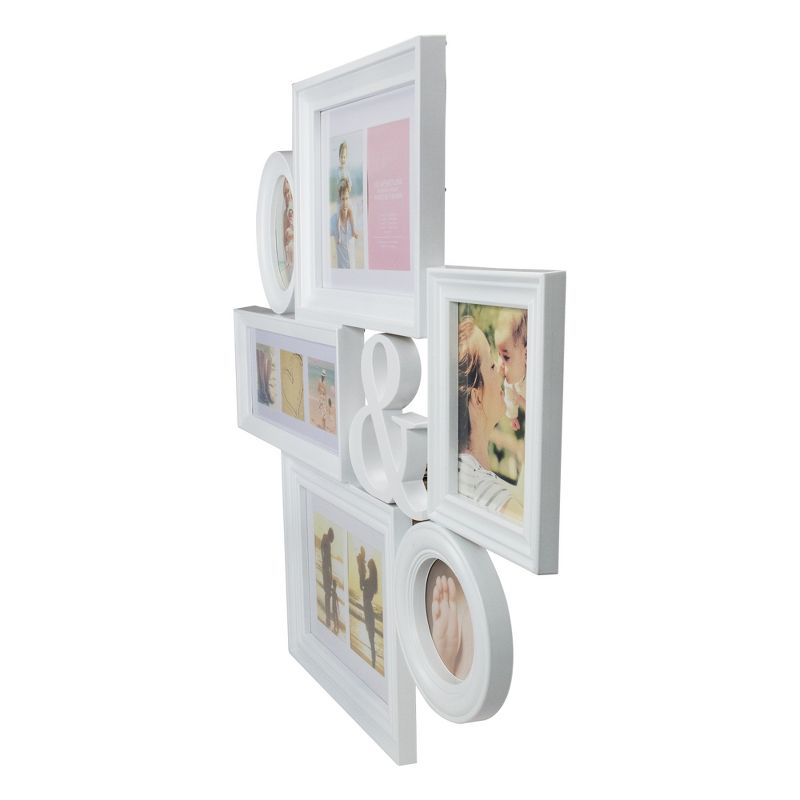 Northlight 27.75" White Multi-Size Collage Photo Picture Frame Wall Decoration, 2 of 7