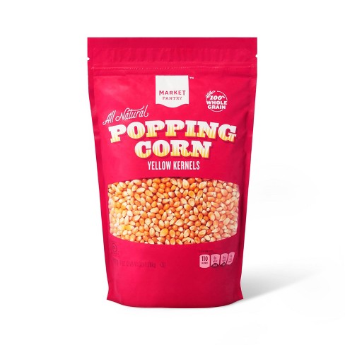 All Natural Popping Corn Yellow Kernels 45oz Market Pantry™ : Target