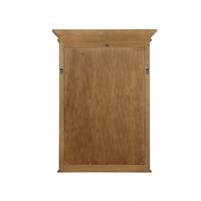 Natural Rustic Wood Full Length Rectangular Mirror