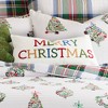 Festive Baubles Merry Christmas Pillow 12x24 - 2 of 3