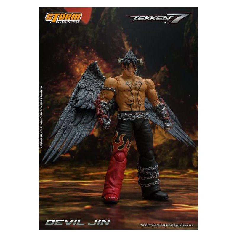 Devil Jin 1:12 Scale Figure I Tekken | Storm Collectibles Action figures, 2 of 6