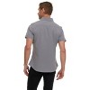 Canada Weather Gear Men’s Short Sleeve Button-Up Shirt – Stretch Dress Shirt – Wrinkle Resistant, Moisture Wicking - 3 of 4