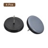 Unique Bargains Nail-on Round Chair Leg Protectors for Carpet Hardwood Floors - 3 of 4