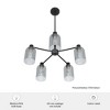 Hunter Fans 26" Lochemeade Ceiling Light Natural Iron Finish 5-Bulb Chandelier - 3 of 4