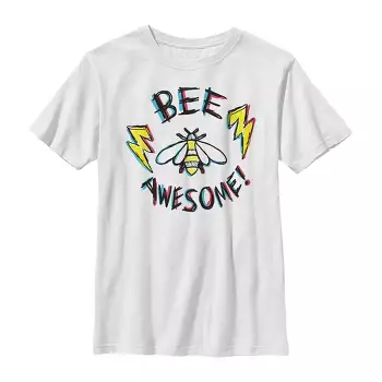 Boy's Lost Gods Bee T-shirt - White Large : Target