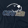 Men's California State University Monterey Bay Official Distressed Primary T-Shirt - 2 of 4