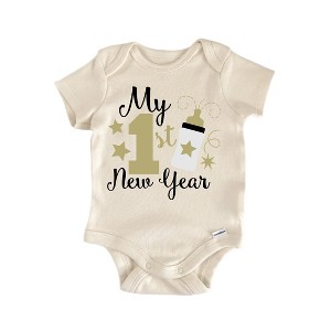 My 1st New Year - Baby Boy Girl Clothes Infant Onesie® Funny Cute GS1 - 1 of 1