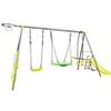 Yinvani Outdoor Playground 6-Piece Swingset With Net, For Age 3+ - 2 of 4