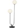 2-Light Marble Orb Table Lamp with Marble Base - Olivia & May - 2 of 4