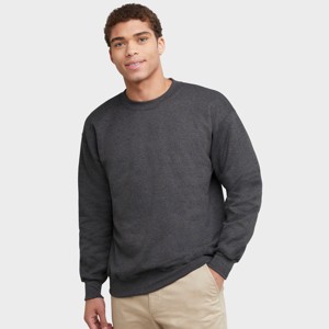 Hanes Ultimate Men's Heavyweight Fleece Crewneck Sweatshirt - 1 of 4