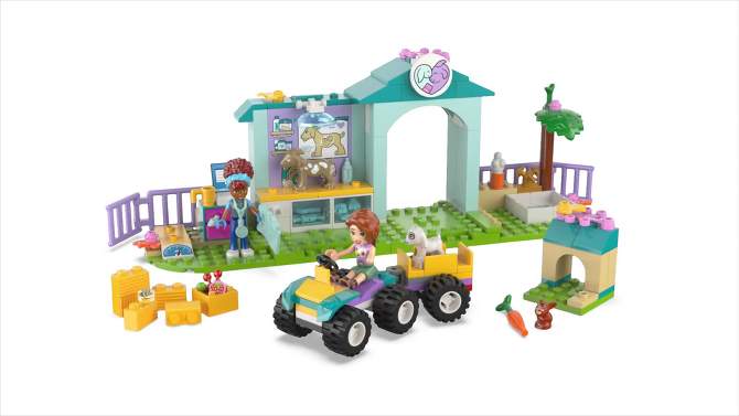 LEGO Friends Farm Animal Vet Clinic Pretend Play Toy 42632, 2 of 8, play video