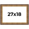 PosterPalooza | Museum Gold Picture Frame - UV Acrylic, Backing Board, Hanging Hardware Included - 2 of 4