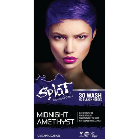 Splat Midnight Hair Color Amethyst 6 0oz Target