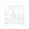 Chery Life Laundry Cabinet with Doors and shelf, Tilt-Out Laundry Hamper, Freestanding Style, Adjustable Shelf, White - 2 of 4
