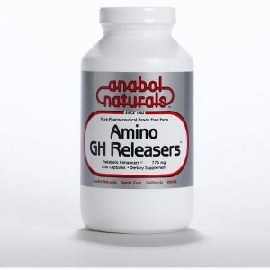 Amino GH Releasers by Anabol Naturals  -  120 Capsule - 1 of 2