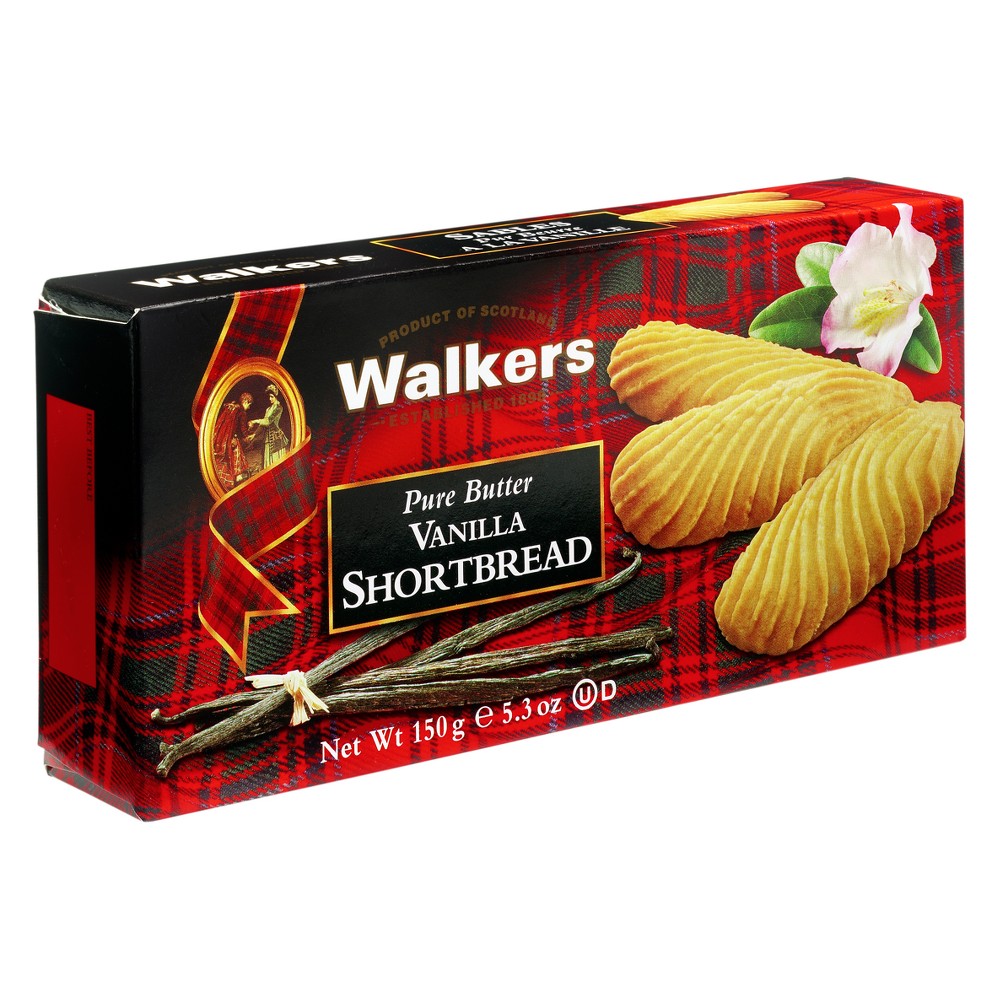 GTIN 039047013421 product image for Walkers Pure Vanilla ShortBread - 5.3oz | upcitemdb.com