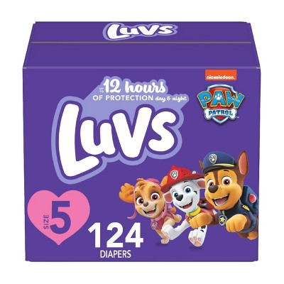 Luvs Pro Level Leak Protection Diapers Giant Pack - Size 5 - 124ct