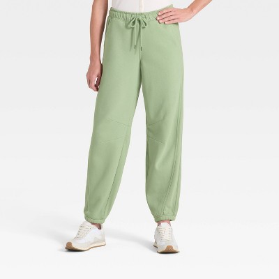 Women's High-Rise Barrel Leg Sweatpants - Universal Thread™