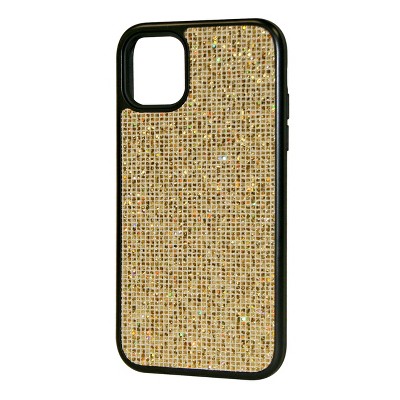 Reiko Diamond Rhinestone Case for Apple iPhone 11 Pro Max in Gold