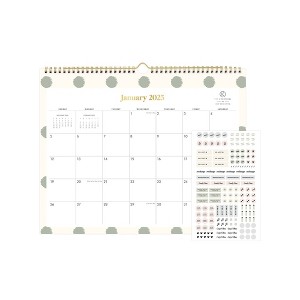 The Everygirl Wall Calendar January - December 2025 15"x12" Monthly Wirebound Wyatt Dot - 1 of 3