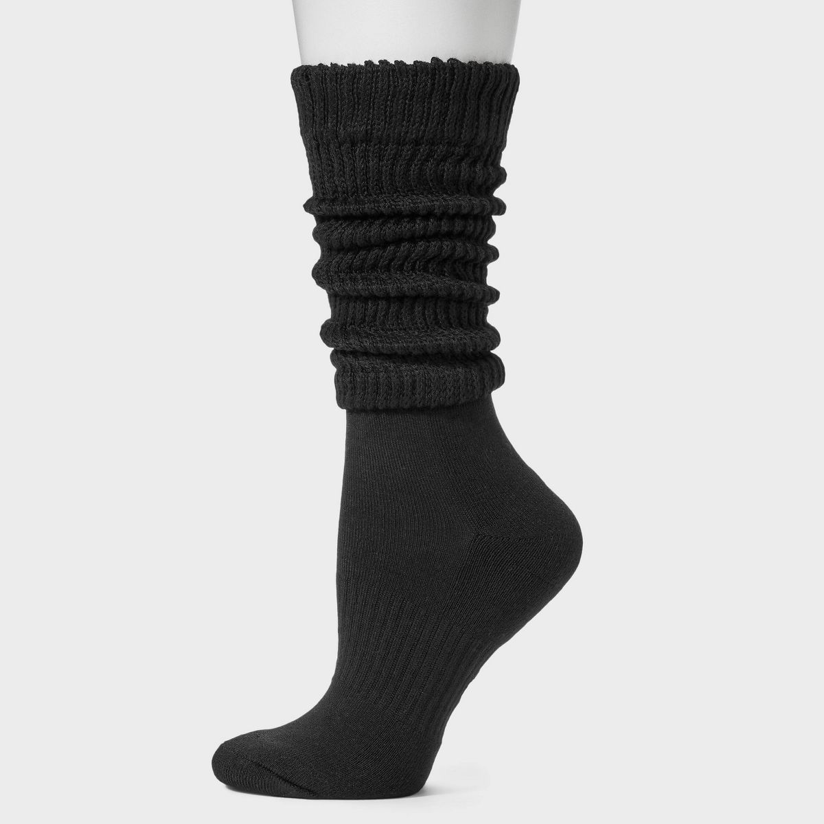 Women's Cushioned Scrunch 2pk Athletic Crew Socks - All In Motion™ 4-10 - thumbnail 2