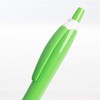 Simply Genius 100 pack of Office Pens, Retractable Ballpoint Pens in Black Ink for Schools, Notebooks, Journals & More (Green, 100pcs) - 4 of 4