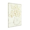 24" Embossed Flowers in Vase Distressed Metal Wood Wall Décor - Storied Home: Rustic Botanical Artwork - 4 of 4