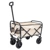 Whisen Minimeetall Extention Collapsible Foldable Wagon Cart, Supports 225lbs - 3 of 4