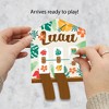 Big Dot of Happiness Tropical Luau - Hawaiian Beach Party Game Pickle Cards - Pull Tabs 3-in-a-Row - Set of 12 - 2 of 4