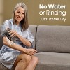 No Rinse Foaming Body Wash for Elderly, Bedridden Women & Post Workout - Fresh Scent - 3 of 4