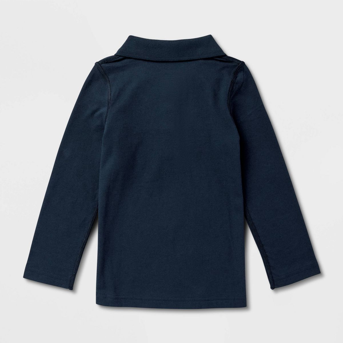 Toddler Girls' 2pk Adaptive Long Sleeve Uniform Polo Shirts - Cat & Jack™ - thumbnail 2