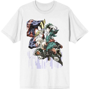 My Hero Academia Teaser Art Men's White T-shirt - 1 of 3