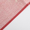 Unique Bargains Table Runner Rectangular Winter Christmas Pattern 1 Linen Colorful 1 Pc - 2 of 3