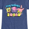 Girls' - SpongeBob SquarePants - 4th Grade Squad Fitted Short Sleeve Graphic T-Shirt - 2 of 4