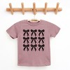 The Juniper Shop Coquette Black Bows Collage Distressed Youth Short Sleeve Tee - 2 of 4