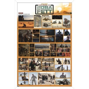 Trends International Star Wars: Book of Boba Fett - Chapter 1 Framed Wall Poster Prints - 1 of 4