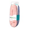 Roxoni Women's Plush Terry Cotton & Velour Ballerina Slippers – 2-Pack of Cozy Indoor Footwear - 4 of 4