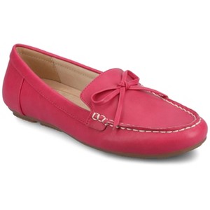 Journee Womens Novella Medium and Wide Width Driving Loafer - 1 of 4