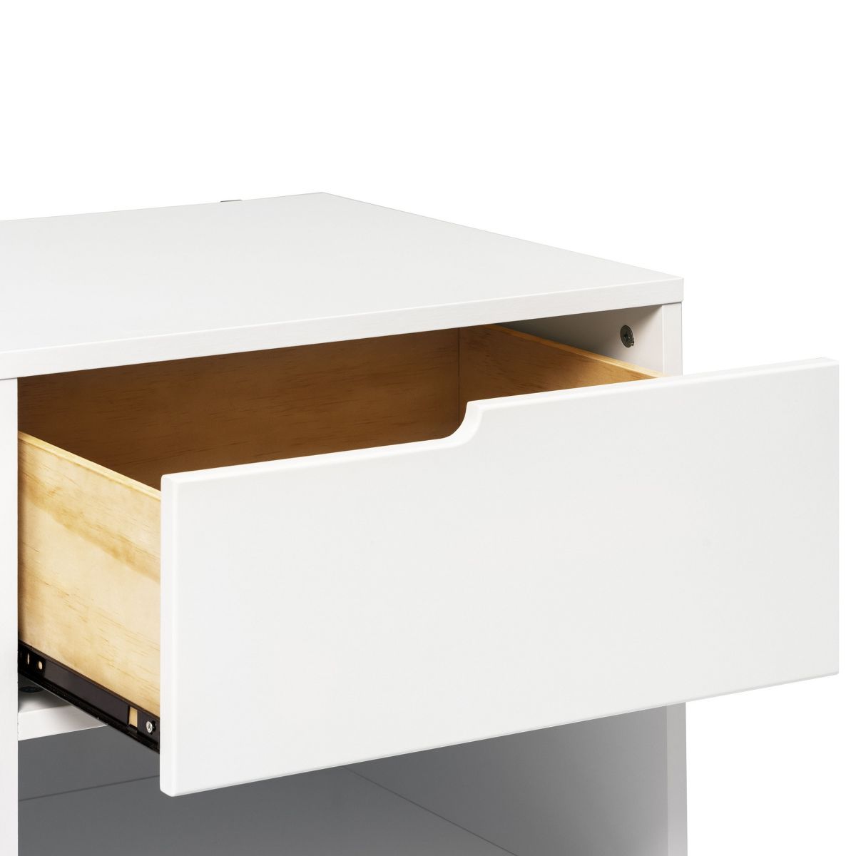 Babyletto Hudson Nightstand with USB Port - White - thumbnail 6