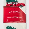 Women's Christmas Tree Shopping Cozy Crew Socks with Gift Card Holder - Wondershop™ Ivory/Red/Green 4-10 - 3 of 3