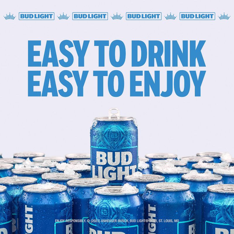 Bud Light Beer - 15pk/12 fl oz Cans, 6 of 12