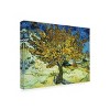 Trademark Fine Art -Vincent van Gogh 'The Mulberry Tree' Canvas Art - 4 of 4