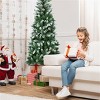 Resenkos 7.5 Feet Artificial Christmas Tree with Pine Cones - 3 of 4
