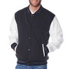 Alpine Swiss Tyler Mens Varsity Baseball Jacket Casual Letterman Bomber Jacket - 3 of 4